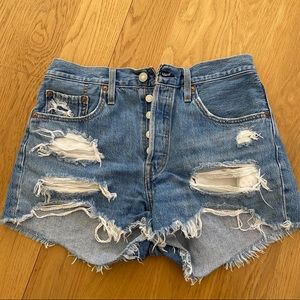 Levi’s 501 denim shorts
